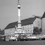 Kroatien, Zagreb - Kapitol Stra?e mit Marienstatue, 1971