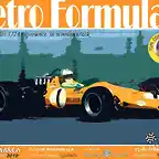 Cartell RetroF1 - cursa 1