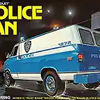 AMT Chevy Police Van