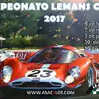 CARTEL LE MANS CLASSIC 2017