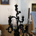 Candelabro guardabrisa