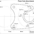 plantilla frenos traseros