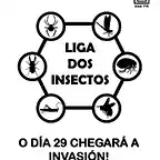 cartel insectos