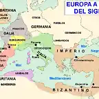 EUROPA A INICIOS DEL SIGLO VI