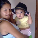 con mi sobrina guada