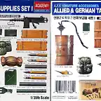 Academy - Allied & German Tank supplies set I - 1-35