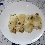Rollitos de berenjena con queso