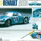 Rememoratrise Alpine Renault A110