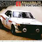 Aoshima Toyota Celica 2000GT Portugal '76