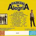 Pazkual Y Su Alegria - Pazkual Y Su Alegria (1997) Trasera