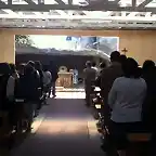 Acondicionamiento de la Gruta de Nuestra Seora de Lourdes para las celebraciones (1)