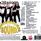 Amerikan Sound - 20 A?os (2015) Trasera