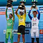 Podium Vuelta Uruguay