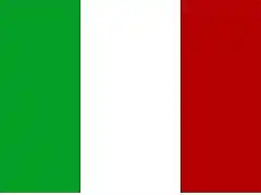 Bandera Italia