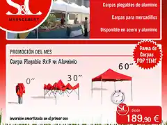 Carpa plegable