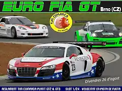 Cartell Cursa 1 EuroGT - Brno