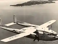 Fairchild c-119C Chutes and Cargo. Ao 1956