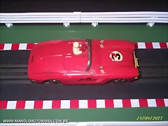Corvette rojo chasis aluminio Corvette rojo chasis aluminio