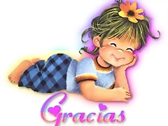 Gracias.Ni?a