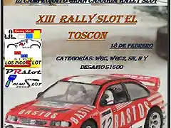 CARTEL RALLY SLOT TOSCON