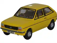 Oxford-76FF003-Ford-Fiesta-MkI-Jasmine-Yellow-176-Scale-0