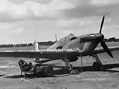 Hawker Hurricane MK I del 85 esquadrn. Verano 1940. Batalla de Inglaterra