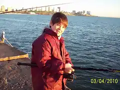 Mati pescando