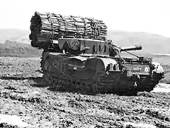 Churchill_VII_AVRE_With_Fascine