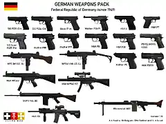 Armas utilizadas por la Repblica Federal Alemana