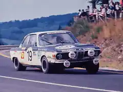 BMW 2800 CS - Spa'71 - Ecurie Azur - Roger Mathay & Jean Xhenceval