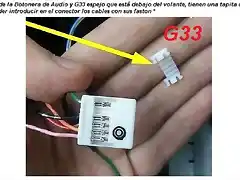 G33_conectar cable con faston