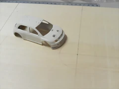 Carroceria Fabia WRC sobre posible diorama