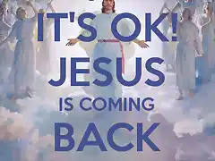 JESUS IS COMING BACK SOON