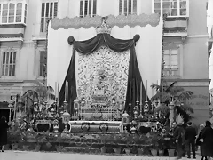 ALTAR CORPUS MALAGA 1959 ALTAR CORPUS MALAGA 1959