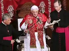 BENEDICTO XVI ESTOLA ANTIGUA
