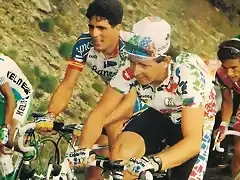 A.MARTIN EN LA VOLTA CON INDURAIN