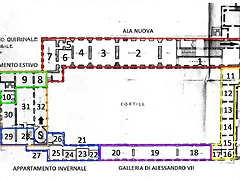 Quirinale Planta Foro II
