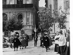ALBA-PA12189-Corpus de 1953-Plaza del Ayuntamiento