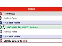 19 ETAPA HORARIO