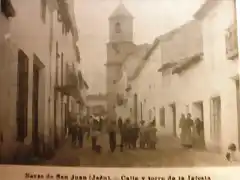 calle real en negro