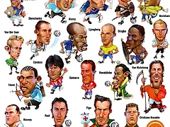 Caricaturas jugadores Caricaturas jugadores