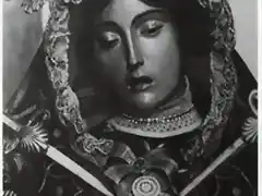 virgen de los dolores (santo sepulcro) muy antigua