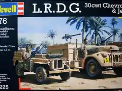 Revell - Long Range Desert Group Patrol Car and Jeep - 1-76