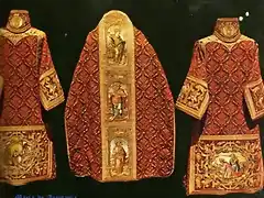 Terno de la Emperatriz Rojo Siglo XVI. Guadalupe