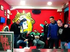 Fuleretes en el estudio de tatuaje