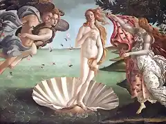 Boticelli, El Nacimiento de Venus