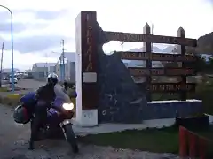 yo no pude llegar pero mi TA lleg a Ushuaia