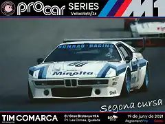 Cartell ProCar Series - Cursa 2