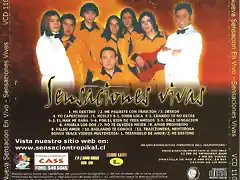 Nueva Sensaci?n Tropical - Sensaciones Vivas (2000) Trasera