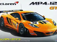 Fujimi McLaren MP2-12C GT3